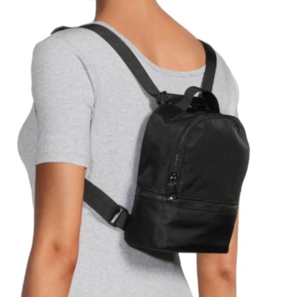 No Boundaries Handbags - NO BOUNDARIES Black Women's Hands-Free Mini Backpack Bag